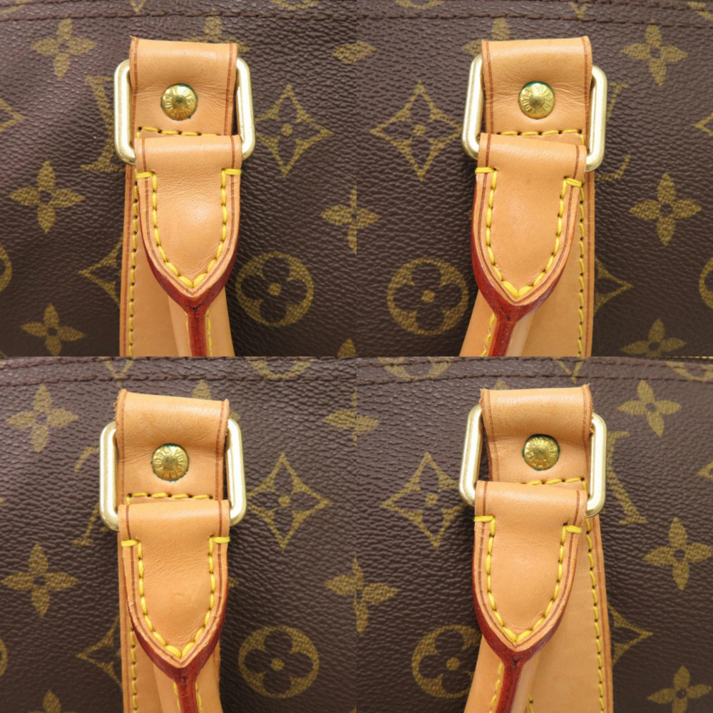LOUIS VUITTON Brown Monogram Keepall 55 Boston Bag - Picture 7 of 10